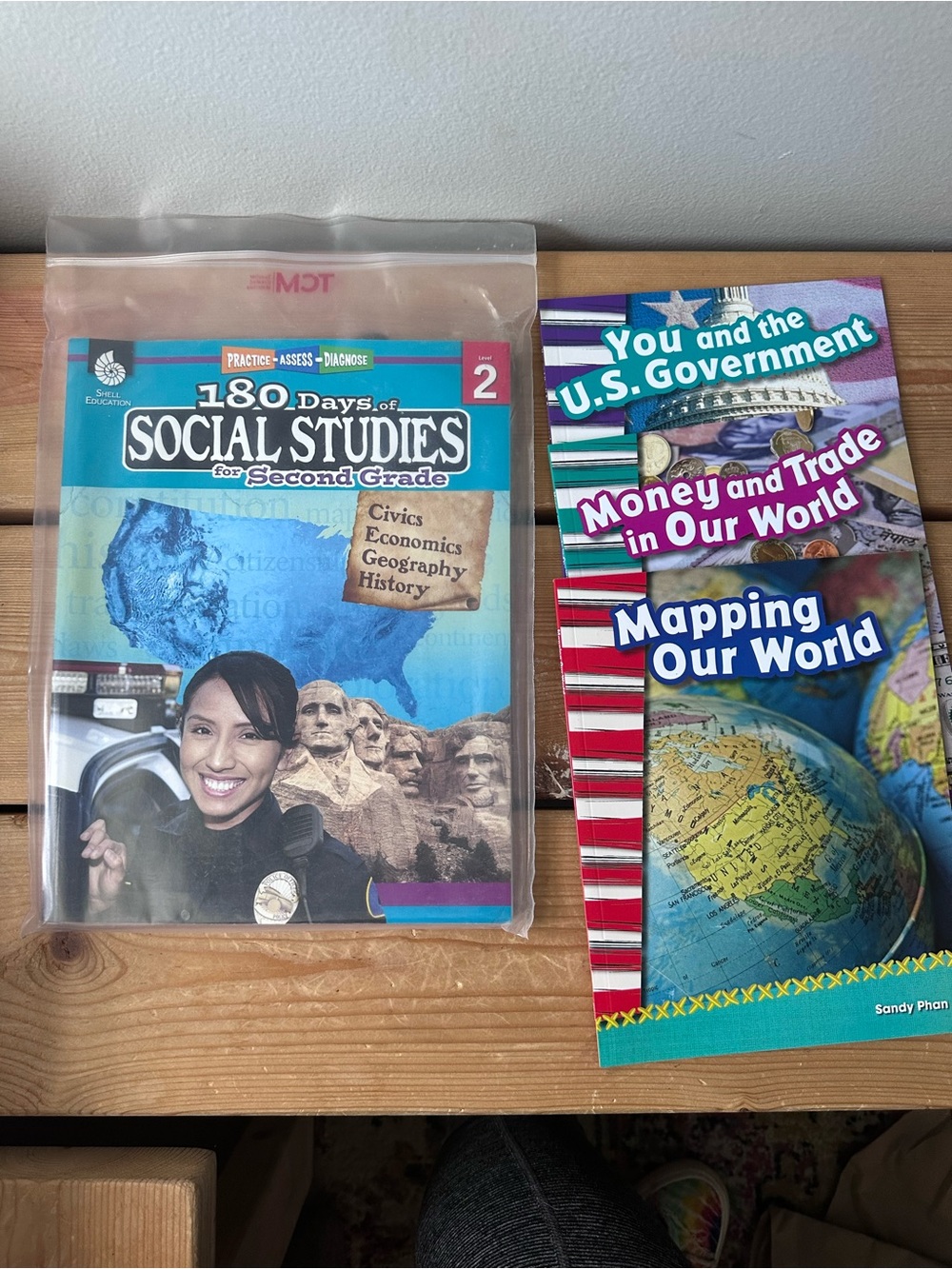 TCM 2nd Grade 180 Days of Social Studies book bundle